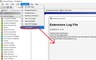Comando View Log File y Extensions Log File en Ansys Workbench