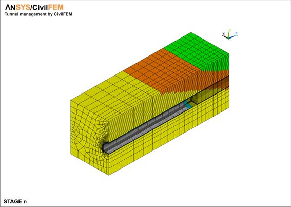 Túneles en CivilFEM - Ej 2_4