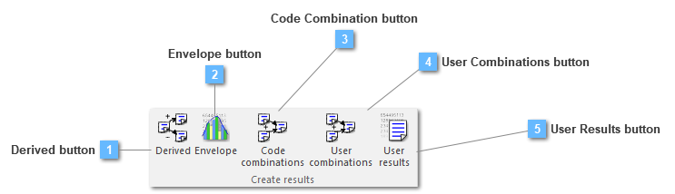 Create results toolbar