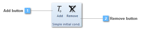 Simple initial cond. toolbar