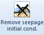 8. Remove Seepage boundary cond. button