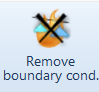 5. Remove boundary cond. button