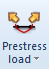 4. Prestress load button