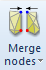 1. Merge nodes button