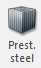 4. Prest. steel button
