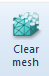 2. Clear mesh button