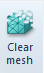 3. Clear mesh button