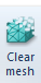 3. Clear mesh button