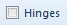 6. Hinges check