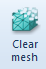 2. Clear mesh button