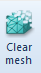 2. Clear mesh button
