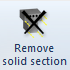 2. Remove solid section button