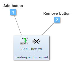 Bending reinforcement toolbar