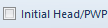 2. Initial Head/PWP check