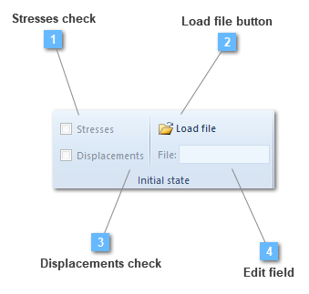 Initial state toolbar