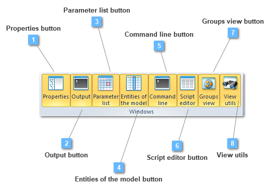 Windows toolbar